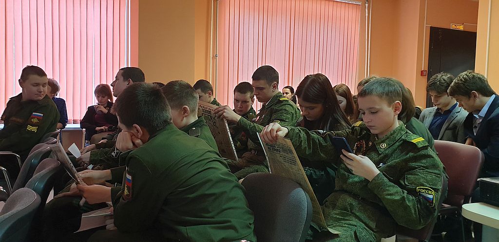 01.03.2019  Мероприятие «Дорога к Победе» в Тосненской   центральной  районной библиотеке.