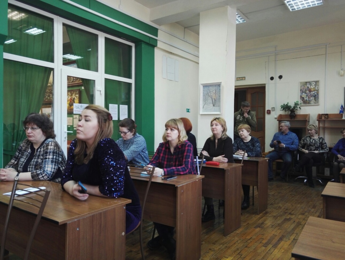 21.03.2019 г. Открытие Года театра РФ в Кингисеппской центральной городской библиотеке.