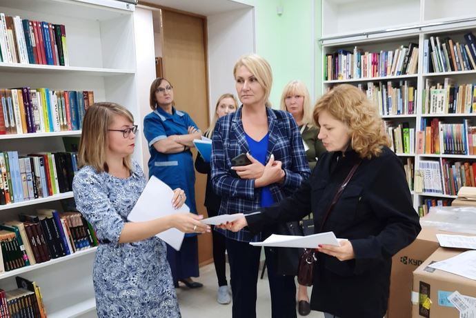 11.08.2020. Профессиональная встреча в  Библиотеке семейного чтения г.Сосновый Бор