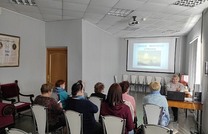 15.04.2021. Выставочно-просветительский проект “Певец морской стихии”, посвященный творчеству И.А. Айвазовского и Году чистой воды в Ленинградской области