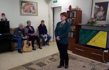 26.09.2019. ТВОРЧЕСКАЯ ВСТРЕЧА С ЛАУРЕАТАМИ ПРЕМИИ ИМЕНИ АЛЕКСАНДРА АНДРЕЕВИЧА ПРОКОФЬЕВА «ЛАДОГА» В ОБЛАСТИ ПОЭЗИИ ВО ВСЕВОЛОЖСКОМ КОМПЛЕКСНОМ ЦЕНТРЕ СОЦИАЛЬНОГО ОБСЛУЖИВАНИЯ НАСЕЛЕНИЯ «РОМАНОВКА»