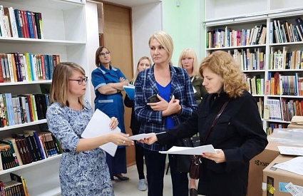 11.08.2020. Профессиональная встреча в  Библиотеке семейного чтения г.Сосновый Бор