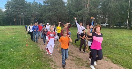 31.08.2019. Дом дружбы Ленинградской области провел в Энколово IV межнациональный фестиваль «Энколово собирает друзей»,