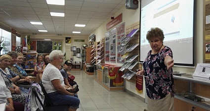 01.07.2019 г. Мероприятие ко дню памяти и 100-летию Д.А. Гранина в Музее Федоровского городского поселения.